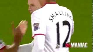 Wayne Rooney amazing goal vs Crystal Palace 02 l HD [upl. by Kirch]