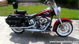 New 2013 HarleyDavidson FLSTC Heritage Softail Classic  Dealer [upl. by Steffi]