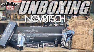 UNBOXING de NOVRITSCH SX303 por fin en mis manos 🤲  Airsoft Review en Español [upl. by Ecinerev389]