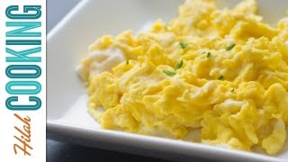 How to Make Scrambled Eggs  Perfect Scrambled Eggs Recipe  Hilah Cooking Ep 34 [upl. by Feledy]