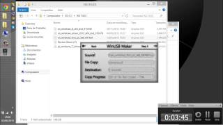 WinUSB Maker v2 0 with 1TB USB 3 0 External HDD Copy Speed [upl. by Aidam]