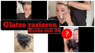 Diagnose Eierstock Krebs  ich rasiere mir eine Glatze  Update nach der Chemo  Linda [upl. by Ylak848]