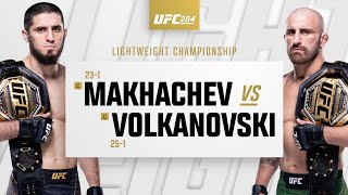 UFC 284 Makhachev vs Volkanovski Highlights [upl. by Mckale]