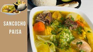 Sancocho colombiano version paisa [upl. by Nerhe]