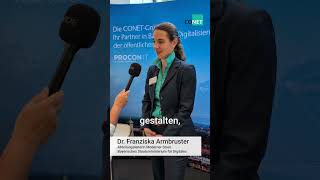 Dr Franziska Armbruster vom Bayerischen Staatsministerium für Digitales zum bawf24 [upl. by Nared101]