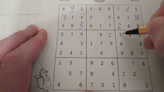 Sudoku ausfüllen lernen  Ich erkläre es dir langsam und verständlich [upl. by Aelanej]