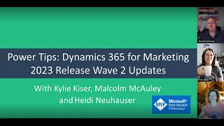 Power Tips Dynamics 365 for Marketing 2023 Release Wave 2 [upl. by Enyalaj469]