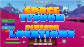 Fortnite Space Tycoon 🚀 Pincode Locations [upl. by Berne]