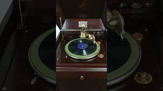 Puritan Antique Wind Up Phonograph Victor amp Edison Record Player [upl. by Agna25]