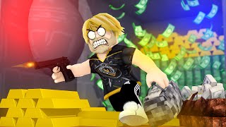 RØVERIET der skulle gøre mig MILLIONÆR ALLE SLUTNINGER  Roblox Big Bank Robbery [upl. by Awad]