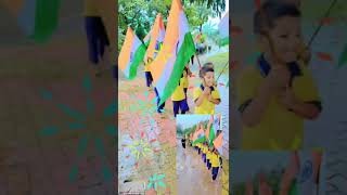 Tiranga yatra primary school Vadoli TaMangrol [upl. by Mcdermott122]