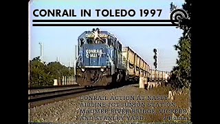 Conrail in Toledo 1997 [upl. by Thorma]