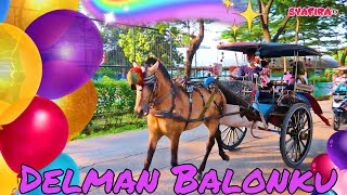 Kuda Delman  Lagu Balonku versi Klip Kuda Delman Gusuran Tanah Kusir  Horse  Syafira TV [upl. by Leslee789]