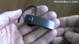 BlueAnt Q1 headset with Android SMS integration [upl. by Tiphani]