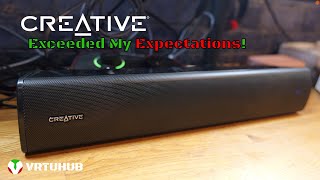 Had Enough of Bad Gaming Speakers These Exceeded My Expectations  Creative Stage Air V2 Review [upl. by Akinehc]