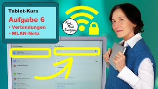 Tablet Kurs  Teil 06 WLANNetz finden und das Tablet verbinden TabletKurs für Einsteiger [upl. by Hillell]