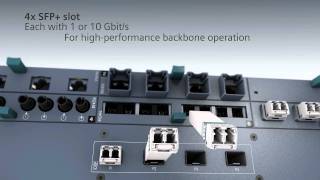 Layer 3 Industrial Ethernet Switch SCALANCE X500 [upl. by Namrehs722]