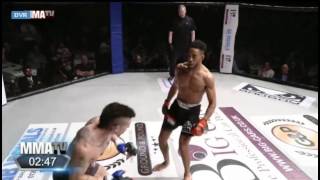 WATCH MMA fighter dances into brutal headkick KO OMG [upl. by Hennie]