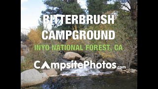 Bitterbrush Campground  Inyo National Forest CA [upl. by Jacqueline]