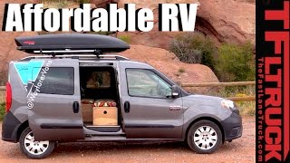 Ram ProMaster City Prefab RV Kit A New Take of the VW Westfalia DIY Camper [upl. by Swec243]