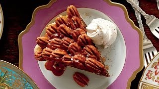 Salted CaramelChocolate Pecan Pie  Southern Living [upl. by Lellih370]