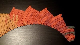 How to crochet a dragon tail Katia BELICE [upl. by Lleroj146]