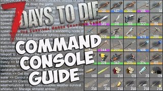 How To Get Started Part 2  7 Days to Die 10 Survival Guide [upl. by Dorkus]