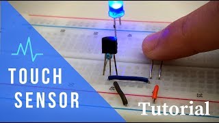 How To Make a Touch Sensor Circuit Using Only Transistor [upl. by Esinad]