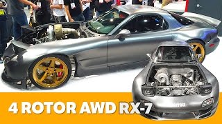 The World’s First AWD 4 Rotor RX7  Preview [upl. by Ume]