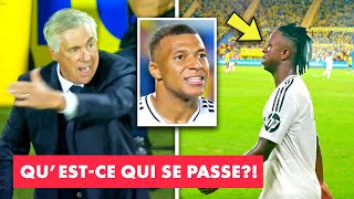 🚨 Visiblement PAS HEUREUX  Vini Jr remplacé à cause de Mbappé – Réaction à la caméra  Real Madrid [upl. by Yenaj458]