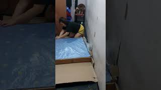 Folding Bed Unboxing reels Unboxing shortvideo shorts foldingbed [upl. by Alioz]