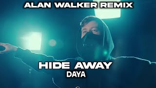 Daya  Hide Away Alan Walker Remix Lyric Video WCG24 [upl. by Manly16]