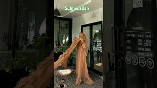 hijab dress hijbigirl fashion niqab ootd hijabswag hijb outfit bridesmaids [upl. by Avitzur46]