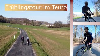 Der Frühling ist da   100km  1300 HM Tour im Teutoburger Wald [upl. by Yesrej336]