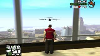 GTA SA  Plane Crash [upl. by Aniratac]