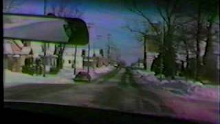 Before Veterans Parkway Peach Ave in Marshfield Wisconsin on Dec 25 1984 [upl. by Ameerak]