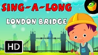 Karaoke London Bridge  Songs With Lyrics  CartoonAnimated Rhymes For Kids [upl. by Carrel]