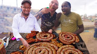 Kenyan MEAT MOUNTAIN The KINGS OF MEAT in Kenya Vegans BEWARE [upl. by Eirac]