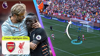 A sevengoal opening day THRILLER  Arsenal 34 Liverpool  Classic Premier League Highlights [upl. by Acirretahs239]