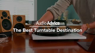 The Best Turntable Destination  Audio Advice [upl. by Oynotna793]