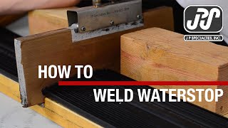 How To Weld Waterstop [upl. by Roe5]