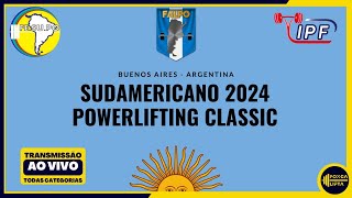 DIA 4 SUDAMERICANO DE POWERLIFTING CLASSICO 2024  209 DIA 4 [upl. by Adlesirhc908]