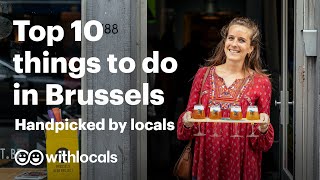 The BEST things to do in Brussels 🇧🇪🍻  Handpicked by the locals Brussels cityguide [upl. by Leirraj]