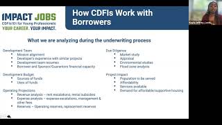 CDFIs 101 How a CDFI Real Estate Deal Gets Done [upl. by Carnes725]