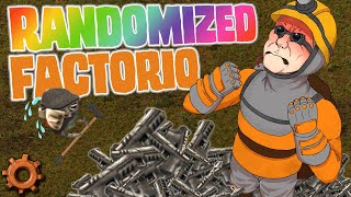 Factorio but Everything is RANDOMIZED [upl. by Eniawtna]