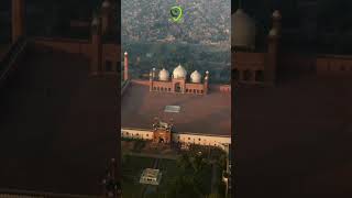 Badshahi Mosque Lahore Majestic Beauty from Above  Aerial Drone View [upl. by Lehctim]