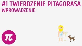 Twierdzenie Pitagorasa  wprowadzenie 1  Twierdzenie Pitagorasa [upl. by Galitea]