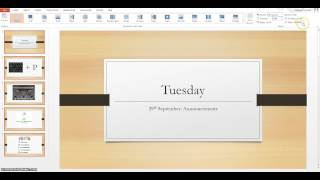 How to run PowerPoint on your projector and still use your laptop [upl. by Ashlan358]