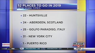 Huntsville makes NYTs list of Places to Go in 2019 [upl. by Nylaret]