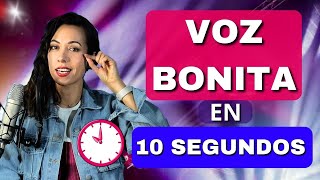 CÓMO TENER UNA VOZ BONITA EN 10 SEGUNDOS ✅ Natalia Bliss Curso de CANTO desde cero GRATIS [upl. by Airot]